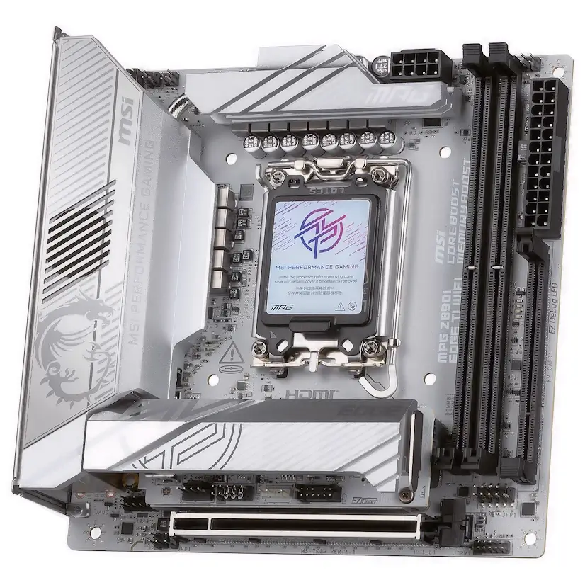 Montaje Placa Base MSI MPG Z890I EDGE TI WIFI Gaming PC Caraquiz